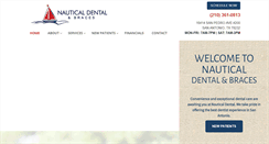 Desktop Screenshot of nauticaldental.com